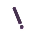 Ferris® File-A-Wax® Tubes - B-1062 Purple