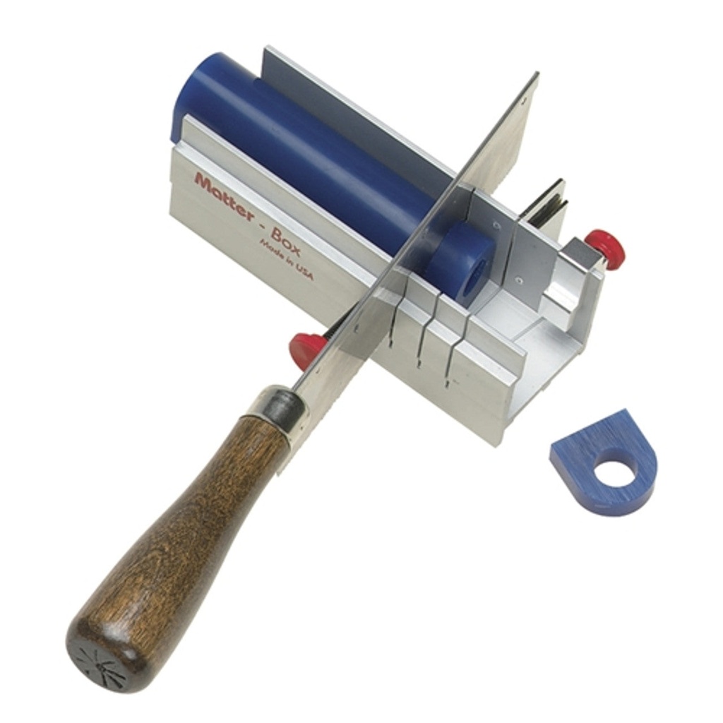 [265-2346] Matt™ Matter Miter Box & Saw