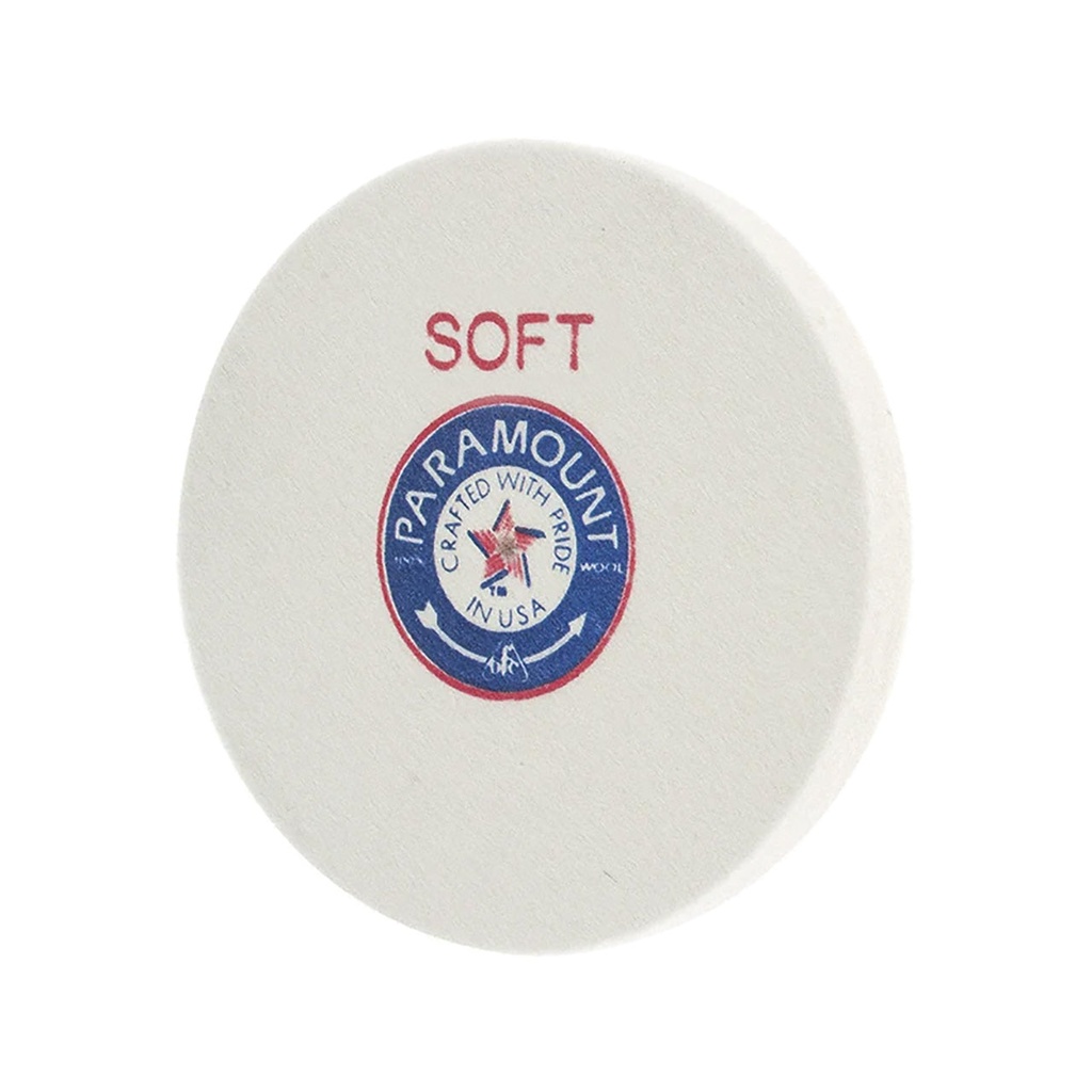 [284-6101] Paramount® Felt Lap 6" x 1" Soft