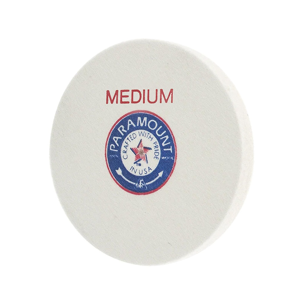 [284-6103] Paramount® Felt Lap 6" x 1" Medium