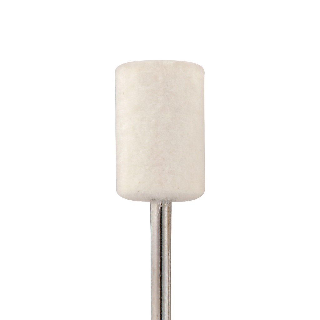 Mounted Felt Bobs - 3mm Shank, 1105 Hard  (Pkg. of 12)
