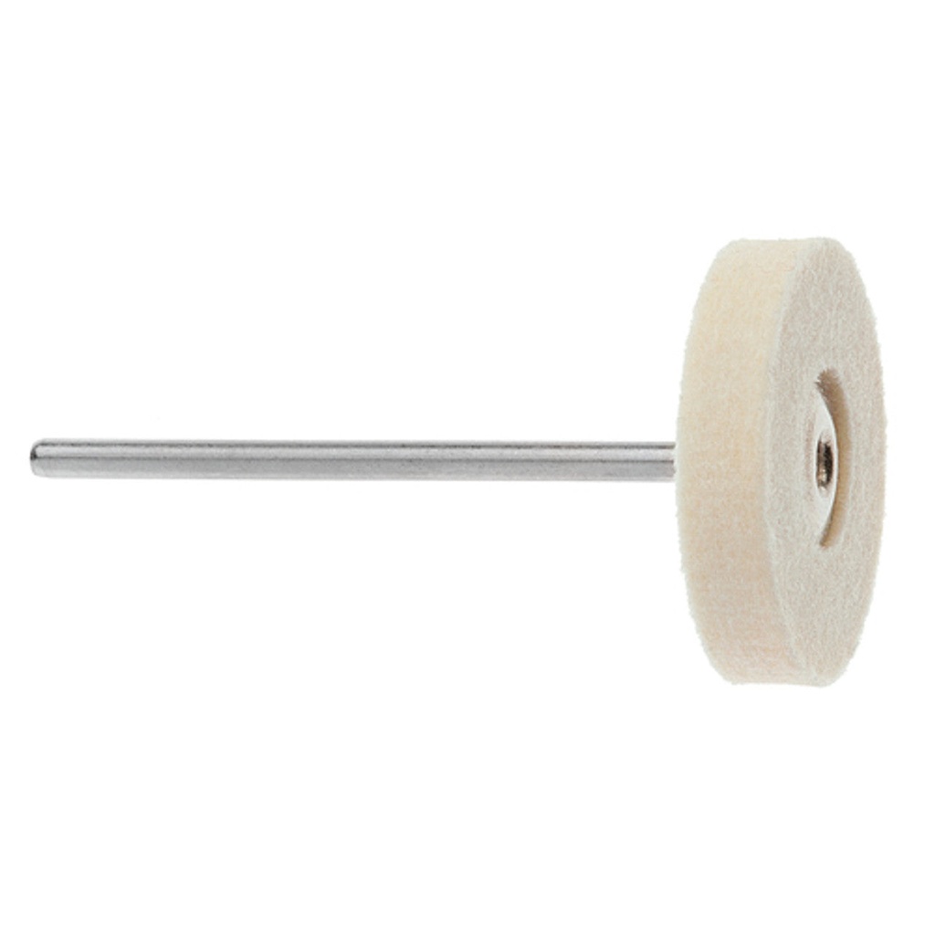 7/8" Hard Felt Wheel 3/32" Shank