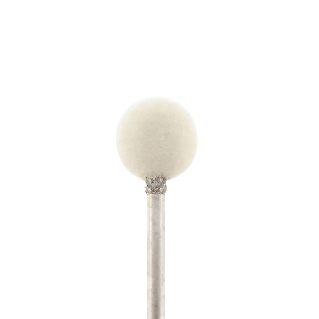 [289-1060] Mounted Felt Bobs, Round & Cone - 1/8" Shank - 1060 Soft  (Pkg. of 12)