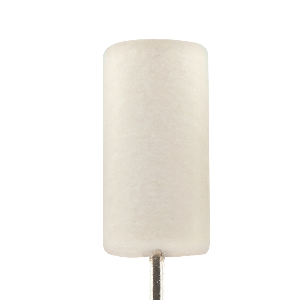 Mounted Felt Bobs, Cylinders - 1/8" Shank - 1113 Soft  (Pkg. of 12)
