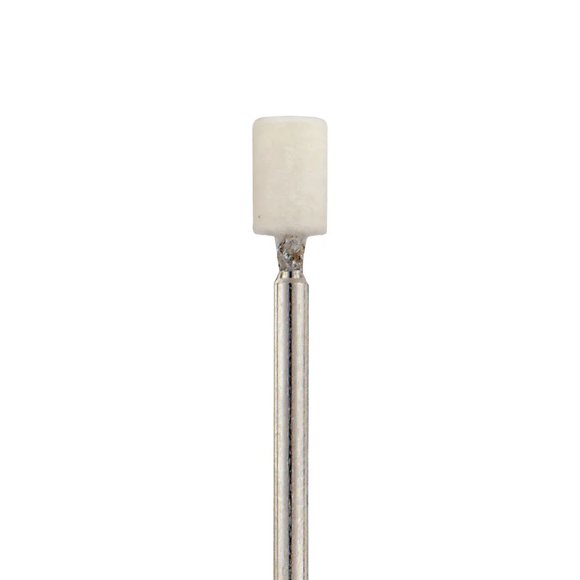 Mounted Felt Bobs, Cylinders - 1/8" Shank - 1101 Medium  (Pkg. of 12)