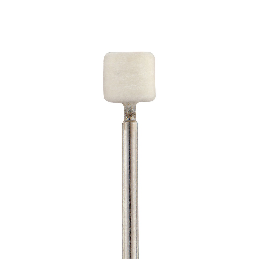 Mounted Felt Bobs, Cylinders - 1/8" Shank - 1102 Rock Hard  (Pkg. of 12)