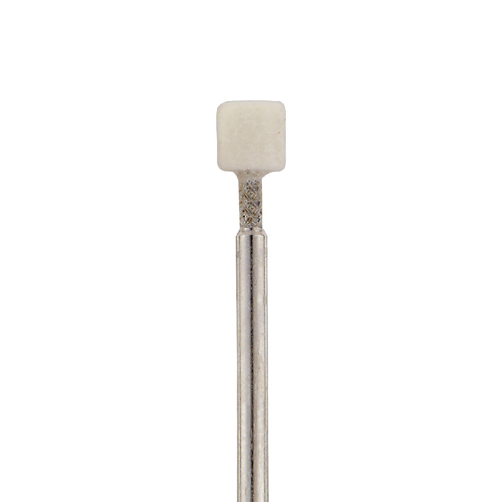 [297-1100] Mounted Felt Bobs - 3mm Shank, 1100 Soft (Pkg. of 12)