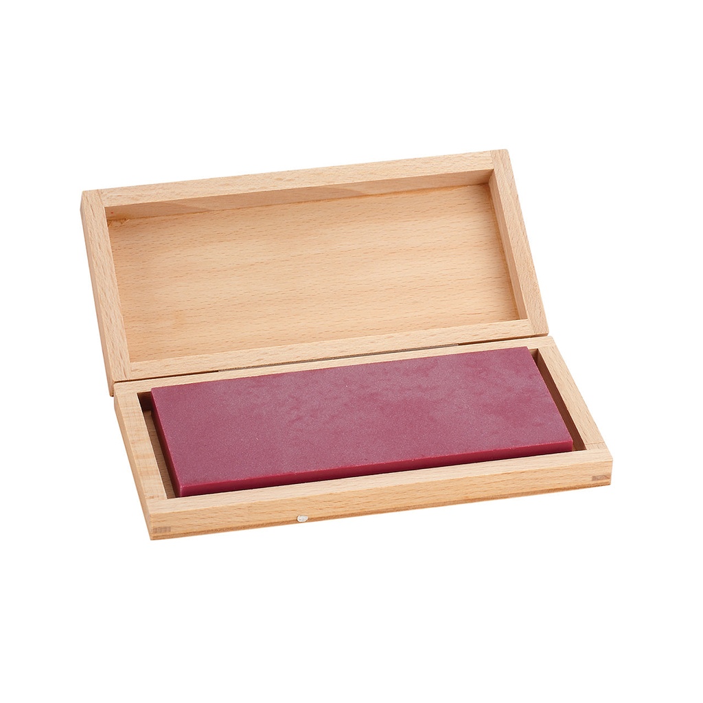 [350-1112] DEGUSSIT® Ruby® 4-3/4" Medium, 1-Sided Bench Stone
