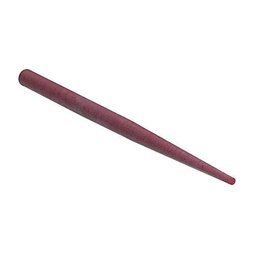 DEGUSSIT® Ruby® Stones, Coarse - 4" x 3/16" x 3/32", Round Tapered