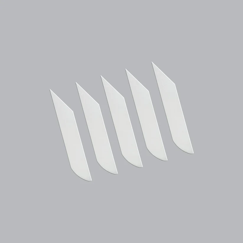 [351-0002] Ceramic Deflashing Tools - Micro Replacement Blades (Pkg. of 5)