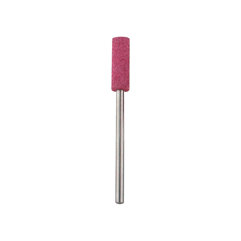 [351-0600] Cera Mounted 5x15 Red Cylinder 3/32" Shank