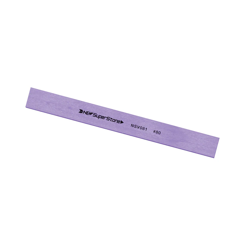 [355-0010] NSS 0.8x10x100, 80 Grit Violet New Super Ceramic Stone