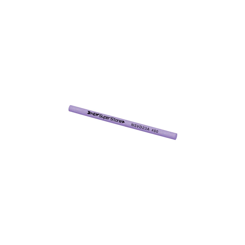 [355-0031] NSS 2.35 Round x 50mm 80 Grit Violet New Super Ceramic Stone