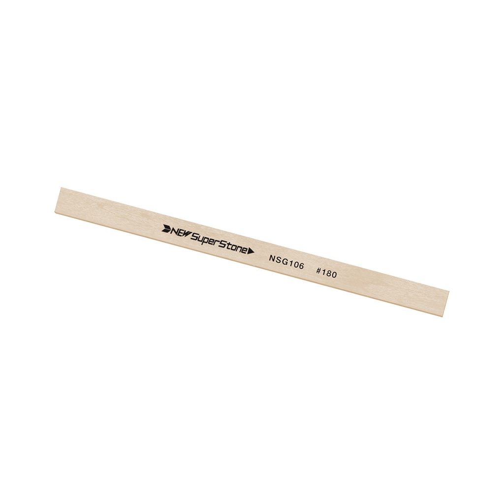 [355-0214] NSS 1x6x100 180 Grit Gold New Super Ceramic Stone