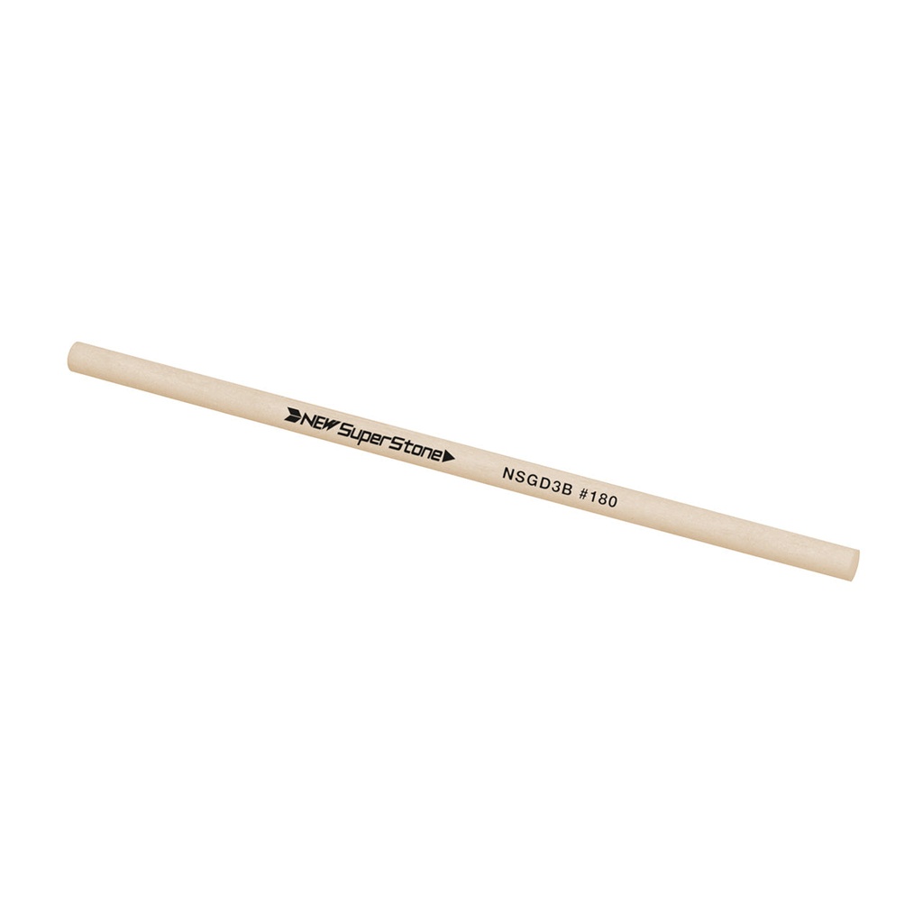 [355-0235] NSS 3x100 Round 180 Grit Gold New Super Ceramic Stone