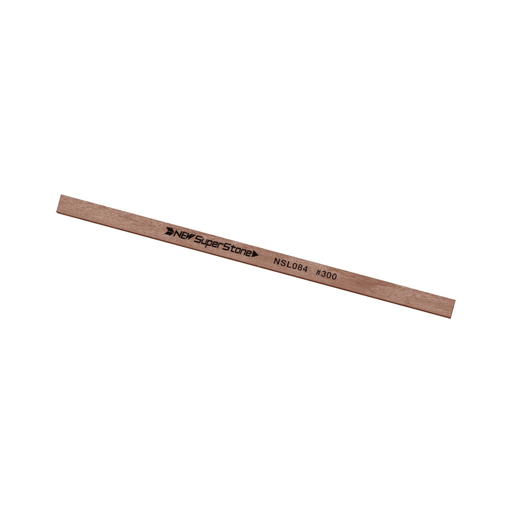 NSS 0.8x4x100 300 Grit Lt. Brown New Super Ceramic Stone