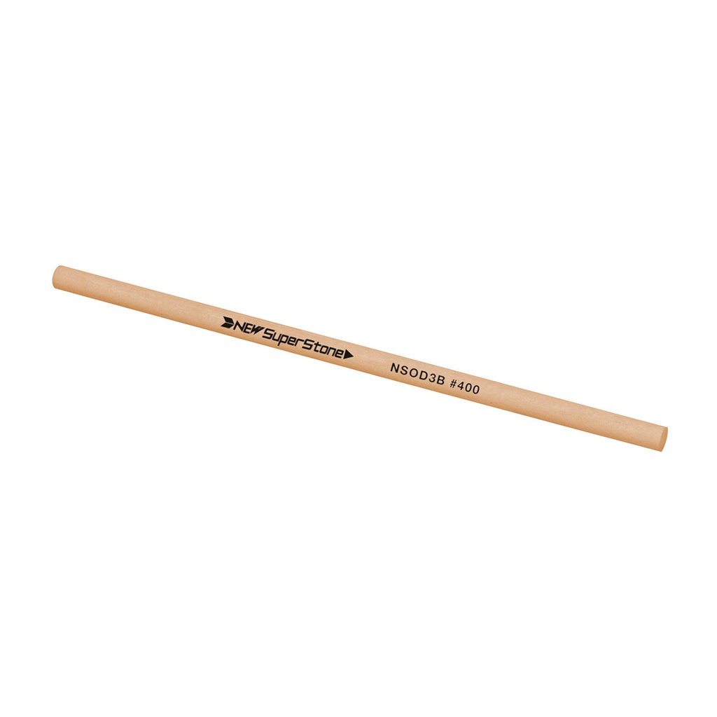 [355-0535] NSS 3x100 Round 400 Grit Orange New Super Ceramic Stone