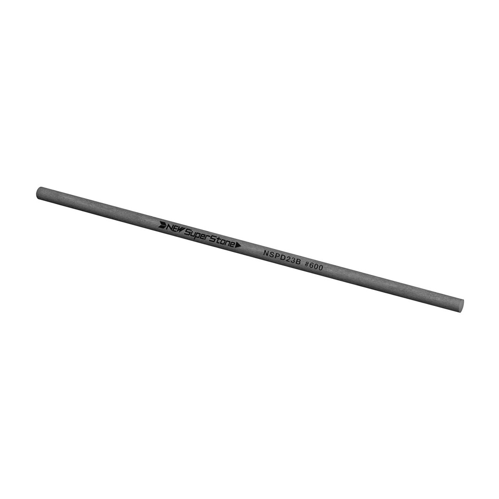 [355-0632] NSS 2.35x100 Round 600 Grit Gray New Super Ceramic Stone
