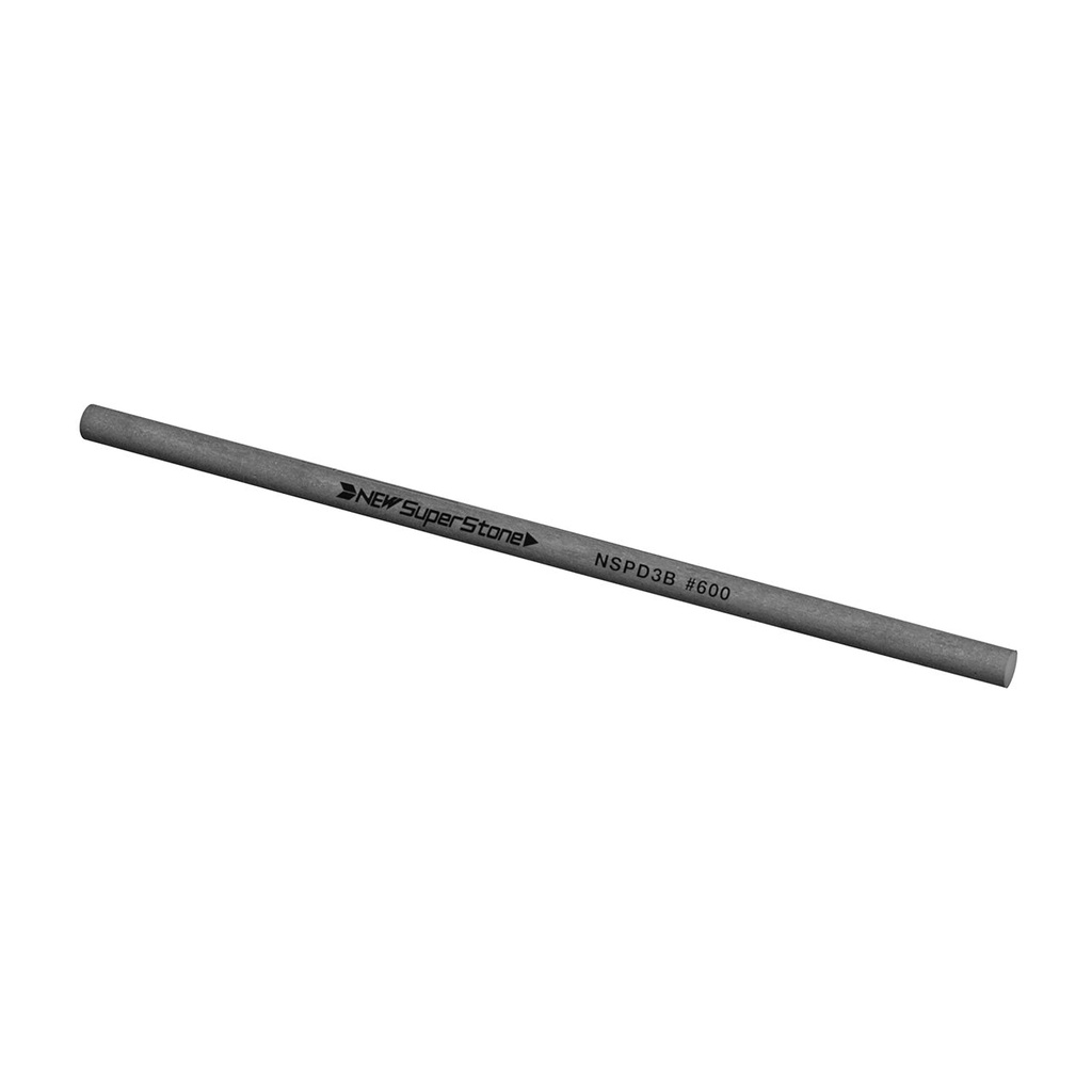 [355-0635] NSS 3x100 Round 600 Grit Gray New Super Ceramic Stone