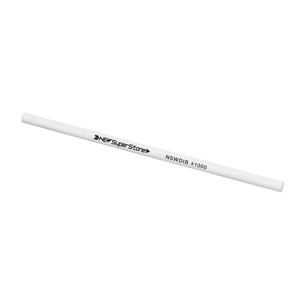 [355-0838] NSS 3.175x100 Round 1000 Grit White New Super Ceramic Stone