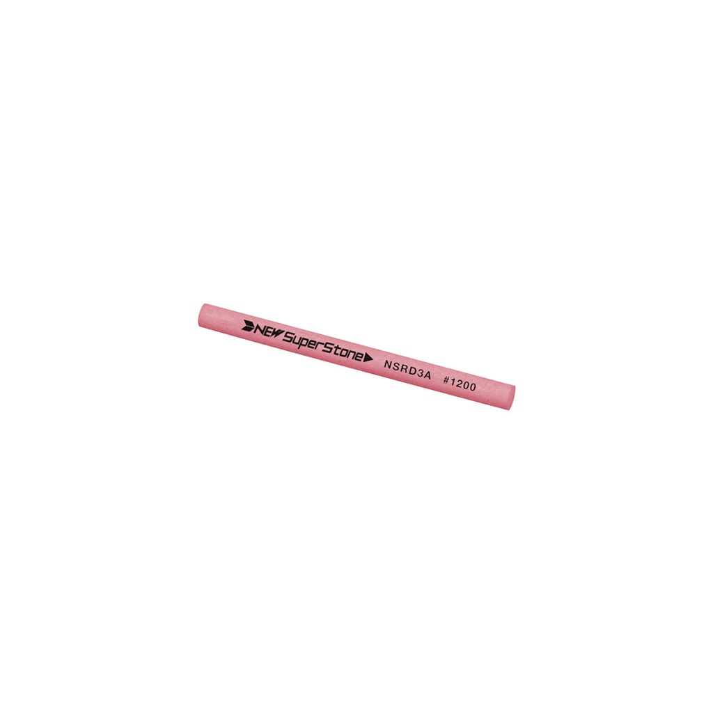 [355-0934] NSS 3x50 Round 1200 Grit Red New Super Ceramic Stone