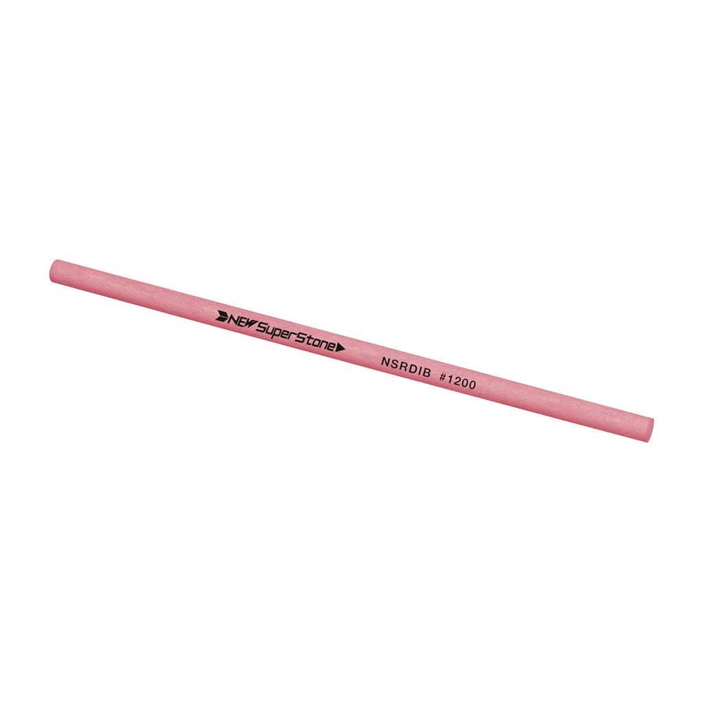 [355-0938] NSS 3.175x100 Round 1200 Grit Red New Super Ceramic Stone