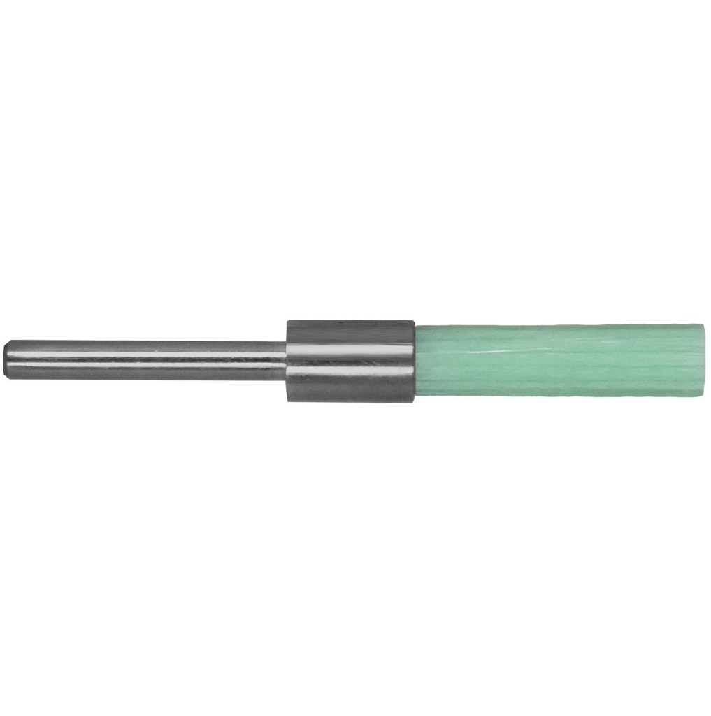 Cristone Matrix 150 Grit Ceramic End Bristle Brush 3mm shank - Green