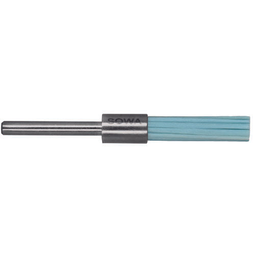 [355-1518] Cristone Matrix 800 Grit Ceramic End Bristle Brush 3mm shank - Blue