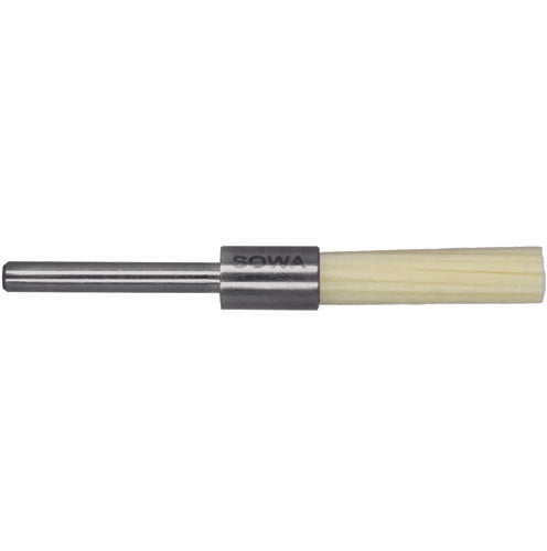 Cristone Matrix 1000 Grit Ceramic End Bristle Brush 3mm shank - White