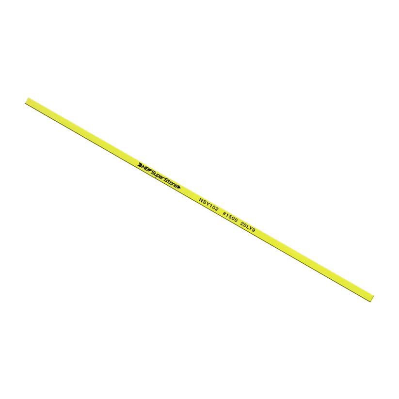 [355-2102] NSS 0.5x2x100mm 1500 Grit Yellow New Super Ceramic Stone