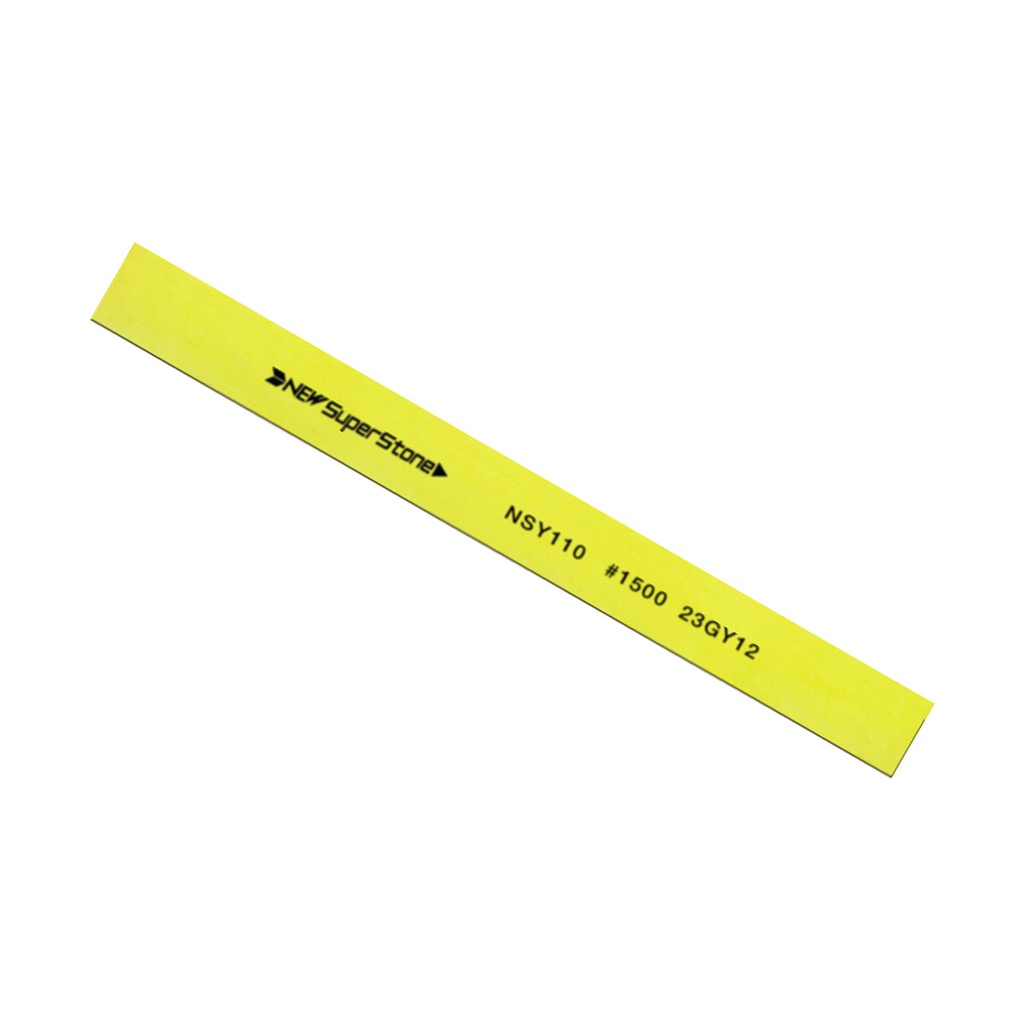 [355-2115] NSS 1x10x100mm 1500 Grit Yellow New Super Ceramic Stone