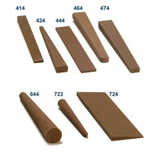 [360-4142] Norton®  India® Silversmith Stones - F-414 Medium