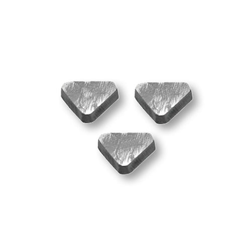 Cast Iron 3/8" Triangular x 1/8" Laps (Pack of 3)