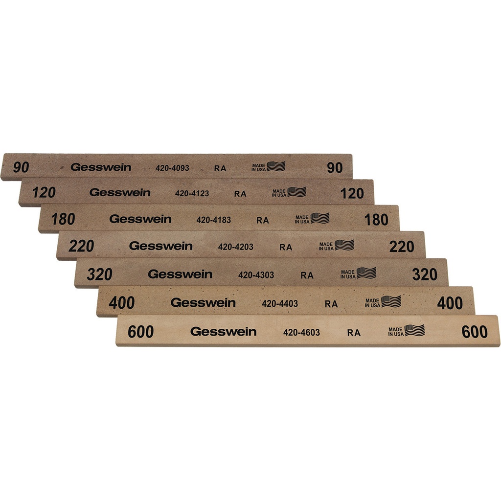 Gesswein® RA Polishing Stone All-Grit Set of 7