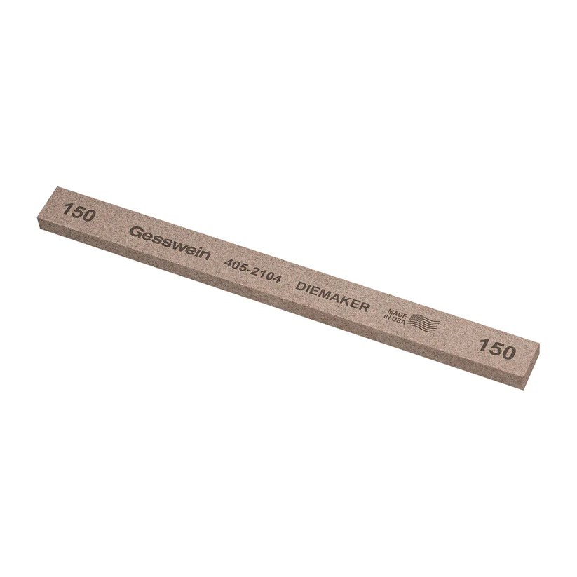 Gesswein® Diemaker Stones - 1/2" x 1/4" x 6", 150 Grit  (Pkg. of 12)