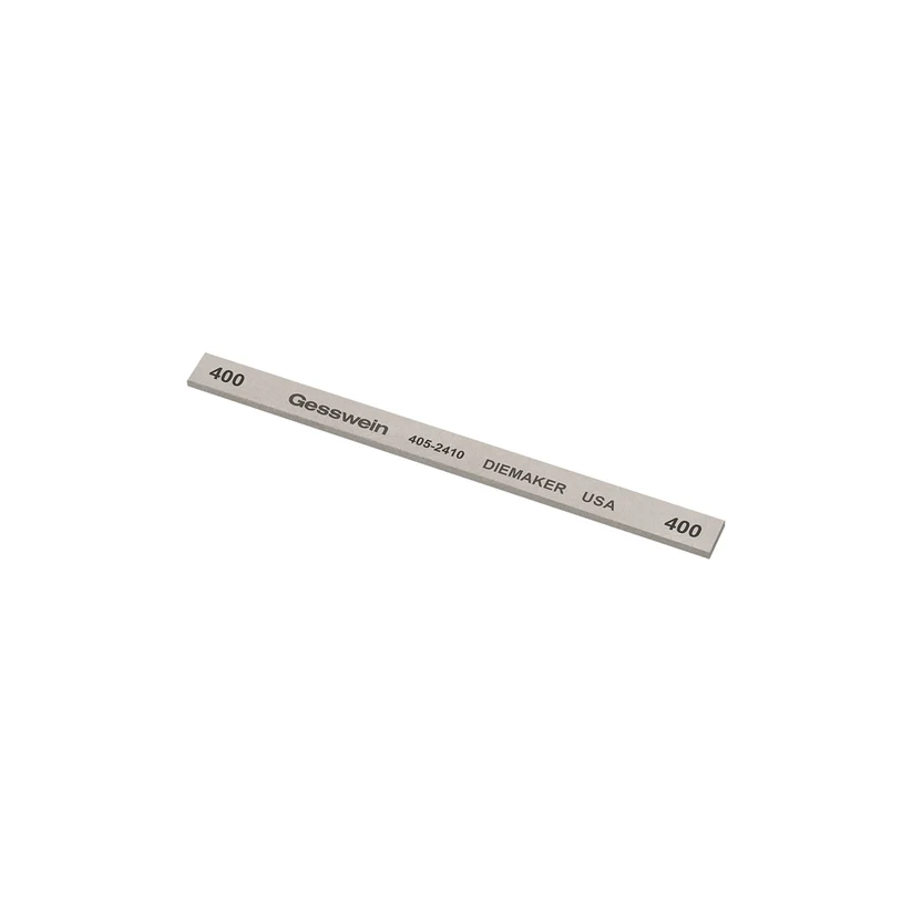Gesswein® Diemaker Stones - 1/4" x 1/16" x 4", 400 Grit  (Pkg. of 12)