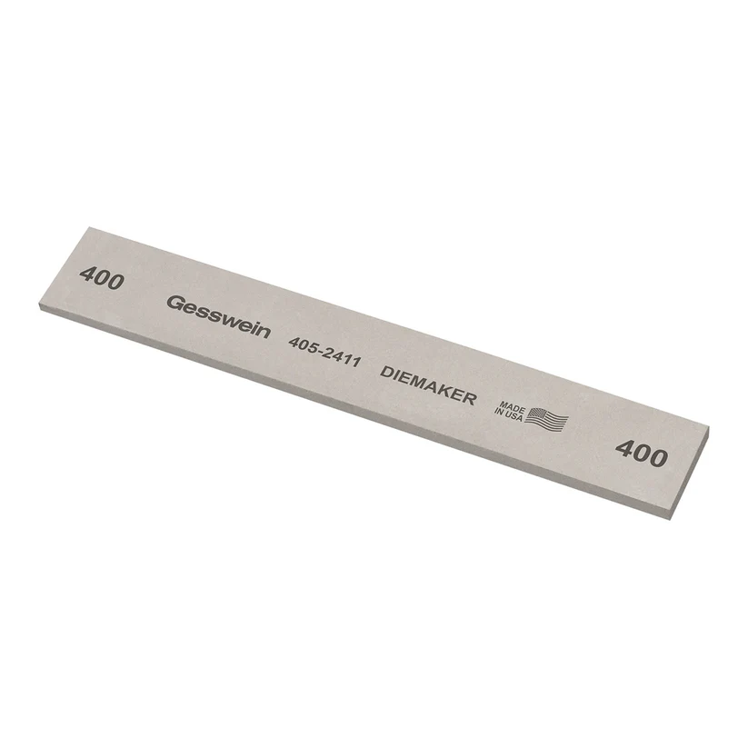Gesswein® Diemaker Stones - 1" x 1/8" x 6", 400 Grit  (Pkg. of 6)