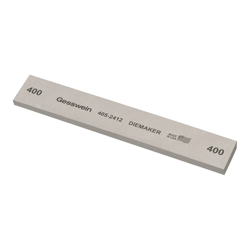 Gesswein® Diemaker Stones - 1" x 1/4" x 6", 400 Grit  (Pkg. of 6)