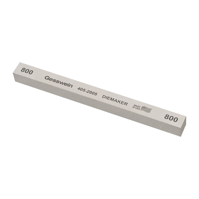 Gesswein® Diemaker Stones - 1/2" x 1/2" x 6", 800 Grit  (Pkg. of 6)