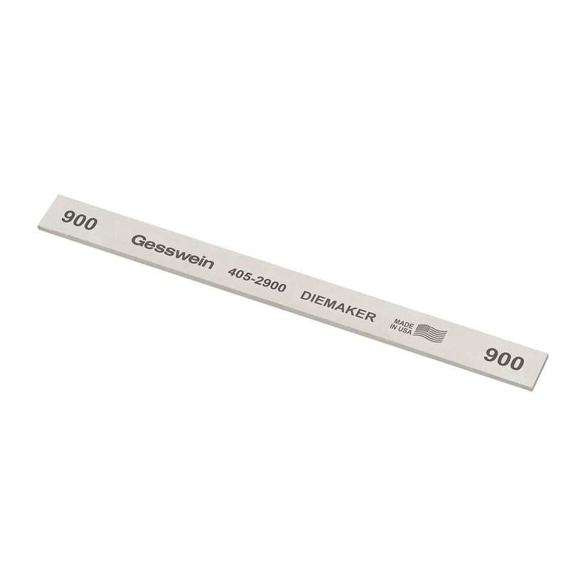 Gesswein® Diemaker Stones - 1/2" x 1/16" x 6", 900 Grit  (Pkg. of 12)