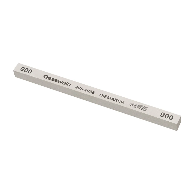 [405-2908] Gesswein® Diemaker Stones - 3/8" x 3/8" x 6", 900 Grit  (Pkg. of 12)