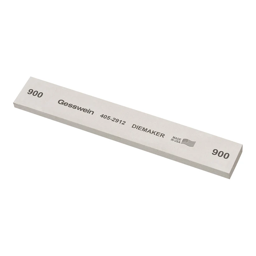 [405-2912] Gesswein® Diemaker Stones - 1" x 1/4" x 6", 900 Grit  (Pkg. of 6)