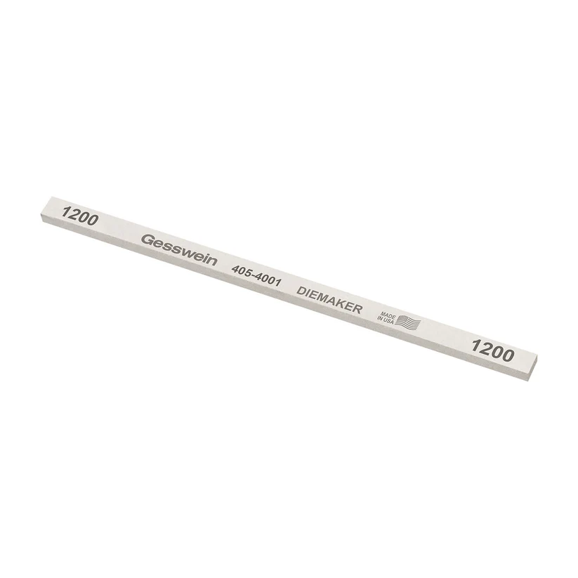 Gesswein® Diemaker Stones - 1/4" x 1/8" x 6", 1200 Grit  (Pkg. of 12)