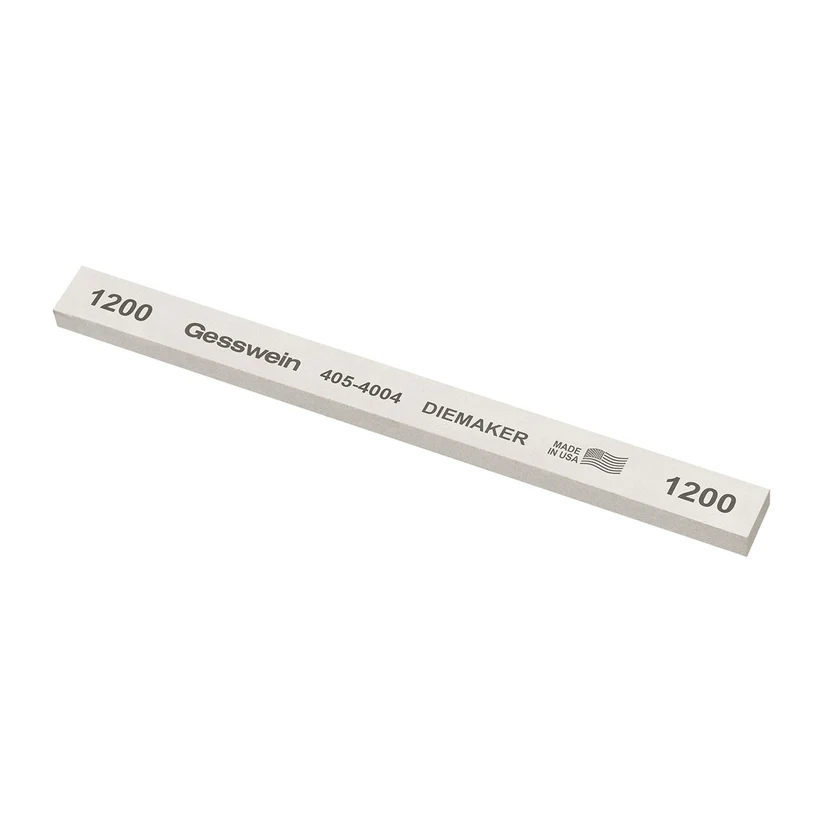 Gesswein® Diemaker Stones - 1/2" x 1/4" x 6", 1200 Grit  (Pkg. of 12)