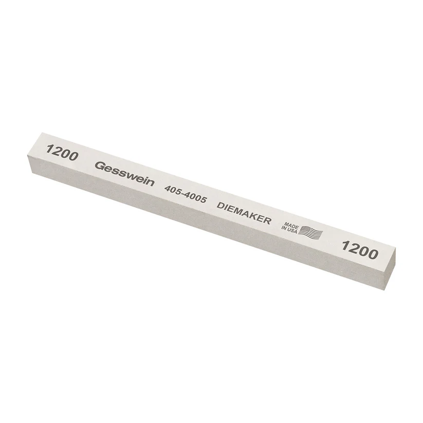 Gesswein® Diemaker Stones - 1/2" x 1/2" x 6", 1200 Grit  (Pkg. of 6)