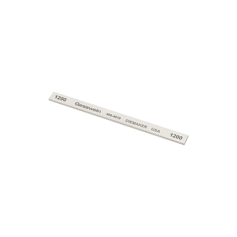 [405-4010] Gesswein® Diemaker Stones - 1/4" x 1/16" x 4", 1200 Grit  (Pkg. of 12)
