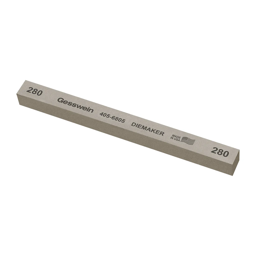 Gesswein® Diemaker Stones - 1/2" x 1/2" x 6", 280 Grit  (Pkg. of 6)
