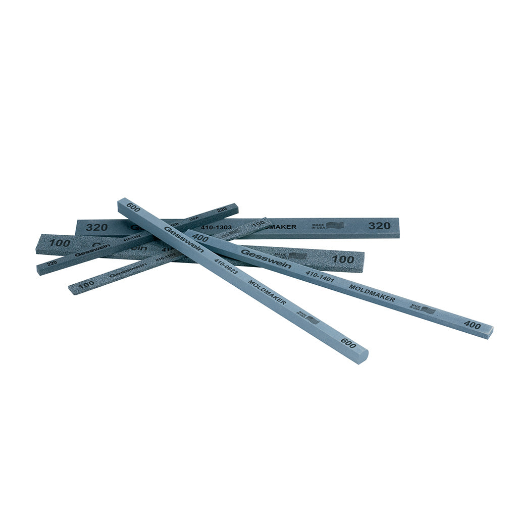 Gesswein® Moldmaker Stones - 1/4" x 1/4" x 4", 320 Grit  (Pkg. of 12)