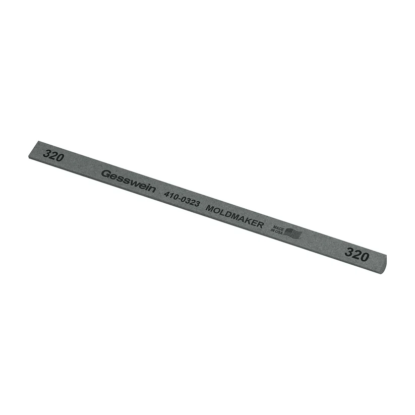 Gesswein® Moldmaker Stones - 1/4" x 6" Hybrid, 320 Grit  (Pkg. of 12)