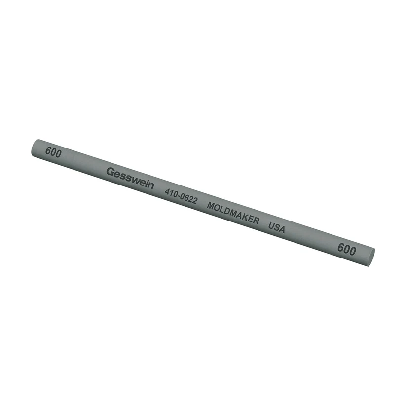 Gesswein® Moldmaker Stones - 1/4" x 6" Round, 600 Grit  (Pkg. of 6)